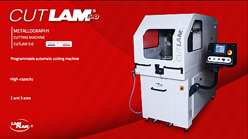 大型金相切割機(jī)CUTLAM5.0法國朗普朗LAM PLAN