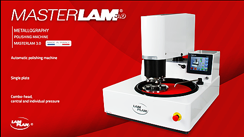 金相磨拋機(jī)MASTERLAM3.0法國朗普朗LAM PLAN