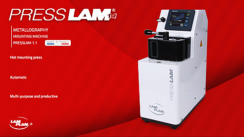 金相熱鑲嵌機(jī)PRESSLAM 1.1法國朗普朗LAM PLAN